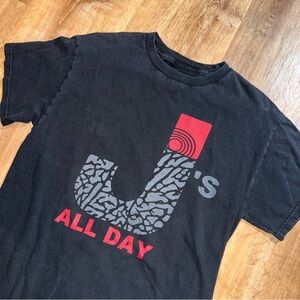 Vintage 90s ATD Js All Days Elephant Print “Nike-like” USA Made Size Medium Rare